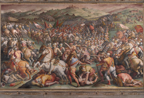 https://en.wikipedia.org/wiki/Battle_of_Marciano#/media/File:Scannagallo_Vasari.jpg