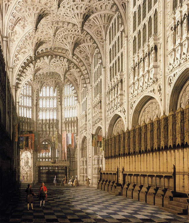 https://commons.wikimedia.org/wiki/Category:Interior_of_Henry_VII_Lady_Chapel#/media/File:Canaletto_-_The_Interior_of_Henry_VII's_Chapel_in_Westminster_Abbey.JPG