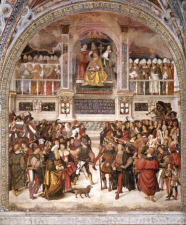 https://en.wikipedia.org/wiki/Pope_Pius_III https://en.wikipedia.org/wiki/Pinturicchio