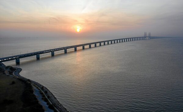 Take the trip across Øresund Bridge