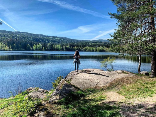 A day trip to Lake Sognsvann