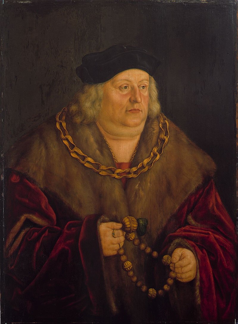 https://en.wikipedia.org/wiki/Albert_IV,_Duke_of_Bavaria#/media/File:Albert_IV,_Duke_of_Bavaria,_portrait_by_Barthel_Beham.jpg