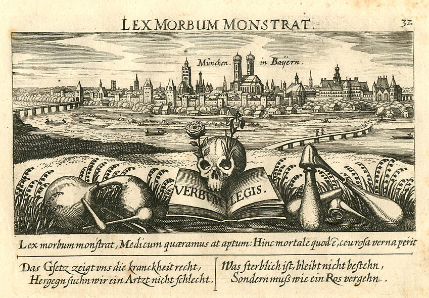 https://commons.wikimedia.org/wiki/Category:Munich_in_the_17th_century#/media/File:Meisner_M%C3%BCnchen_in_Bayern_Lex_morbum_monstrat.jpg
