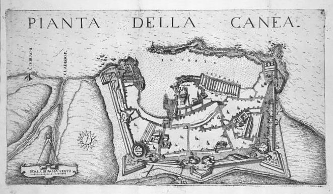 https://commons.wikimedia.org/wiki/Category:Crete_under_Venetian_Rule#/media/File:Plan_von_Canea_(1651).jpg