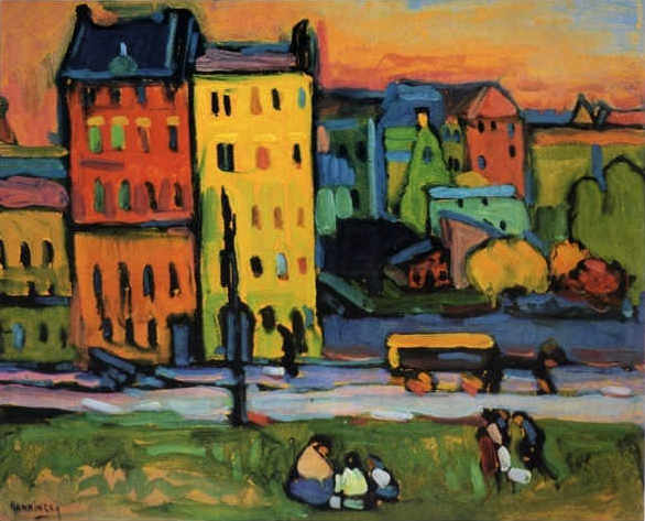 https://en.wikipedia.org/wiki/Wassily_Kandinsky#/media/File:Vassily_Kandinsky,_1908_-_Houses_in_Munich.jpg
