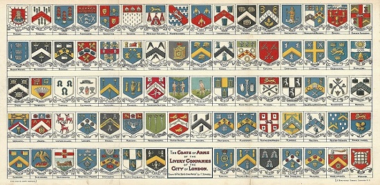 https://commons.wikimedia.org/wiki/Category:Coats_of_arms_of_the_Livery_Companies_in_the_City_of_London#/media/File:Arms_LiveryCompanies_London_Compilation_1900.jpg