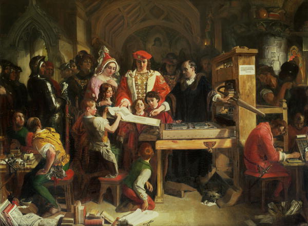 https://en.wikipedia.org/wiki/William_Caxton#/media/File:Caxton_Showing_the_First_Specimen_of_His_Printing_to_King_Edward_IV_at_the_Almonry,_Westminster.jpg
