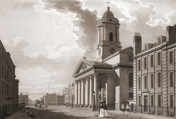 https://en.wikipedia.org/wiki/Mayfair#/media/File:St_George's_Hanover_Square_by_T_Malton._1787.jpg