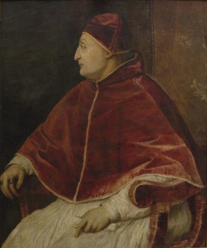 https://en.wikipedia.org/wiki/Pope_Sixtus_IV#/media/File:Titian_-_Sixtus_IV_-_Uffizi.jpg