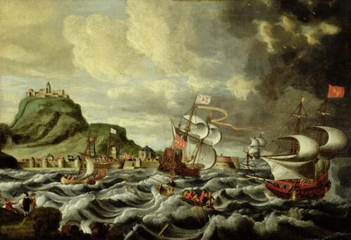 https://commons.wikimedia.org/wiki/File:Andries_van_Eertvelt_-_A_Harbour_Scene,_possibly_Genoa.jpg
