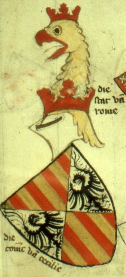 https://it.wikipedia.org/wiki/Federico_IV_di_Sicilia#/media/File:Gelre_Folio_68r_(Coat_of_Arms_of_Frederick_the_Simple).jpg