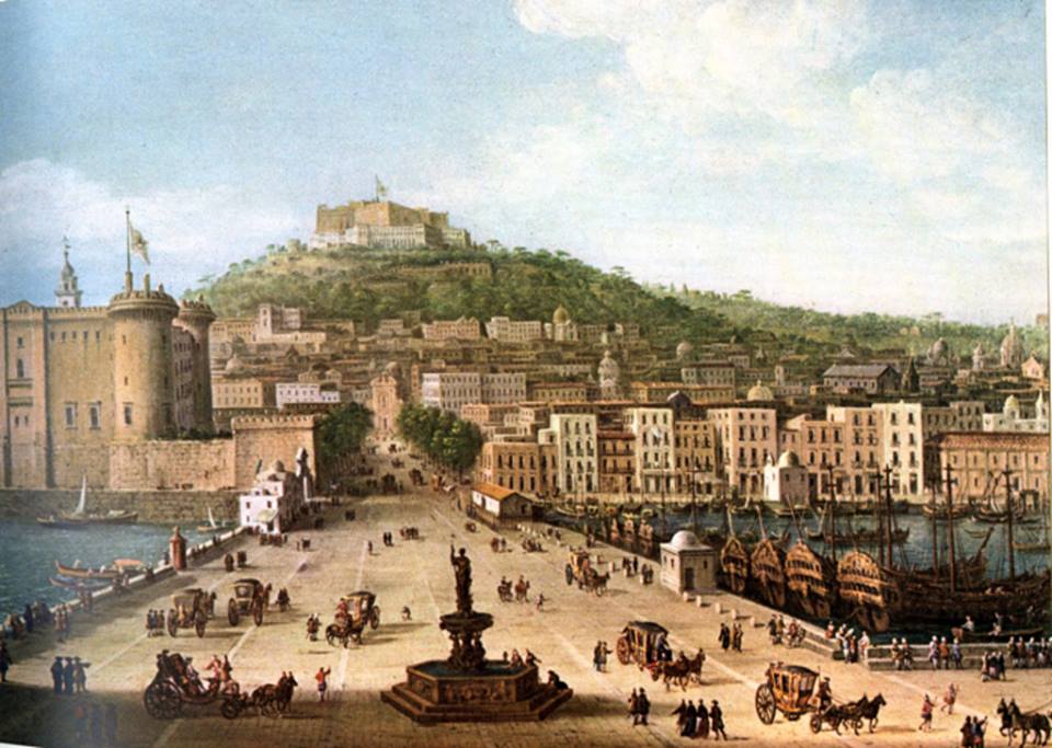 https://en.wikipedia.org/wiki/Castel_Nuovo#/media/File:Napoli,_molo_del_porto_con_fontana_della_Nautica.jpg