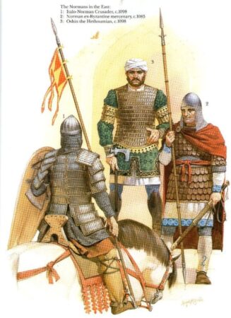 https://weaponsandwarfare.com/2017/11/11/normans-byzantine-mercenaries/