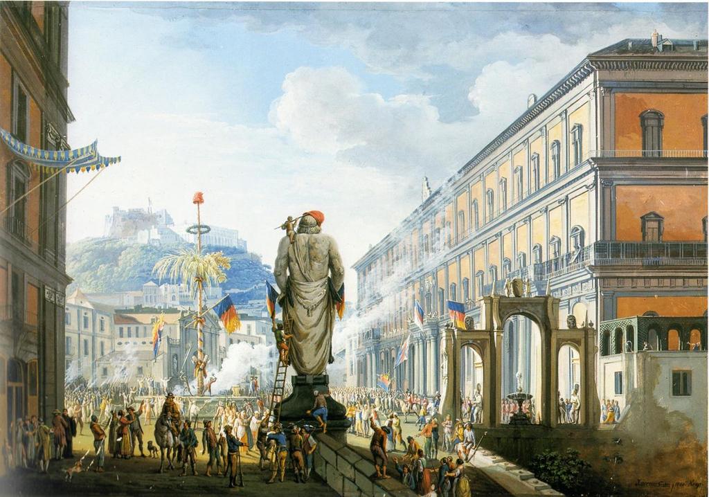 https://commons.wikimedia.org/wiki/Category:Largo_di_Palazzo_(Naples)#/media/File:Veduta_di_Santa_Lucia_(Largo_di_Palazzo)_e_San_Martino,_Napoli,1799.jpg