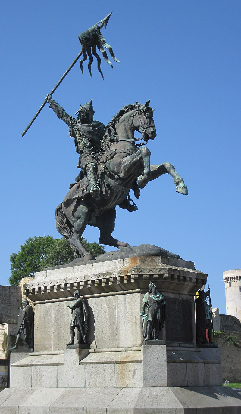 https://en.wikipedia.org/wiki/William_the_Conqueror#/media/File:Statue_d'Dgilliaume_l%C3%A9_Contch%C3%A9thant_%C3%A0_Falaise_01.jpg