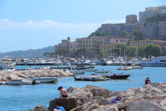 Take a stroll along Lungomare Caracciolo