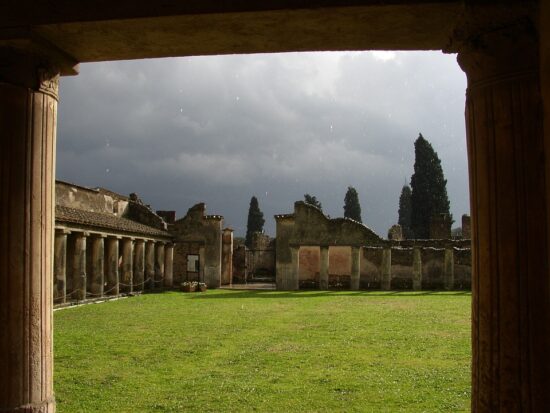 Take a day trip to Pompeii