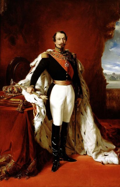 https://en.wikipedia.org/wiki/Napoleon_III#/media/File:Franz_Xaver_Winterhalter_Napoleon_III.jpg