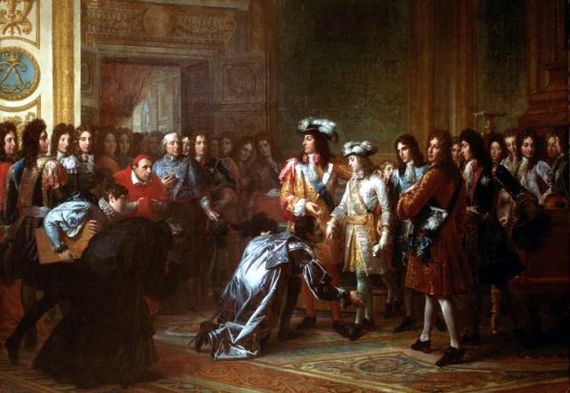 https://en.wikipedia.org/wiki/Charles_II_of_Spain#/media/File:Recognition_of_the_Duke_of_Anjou_as_King_of_Spain.png