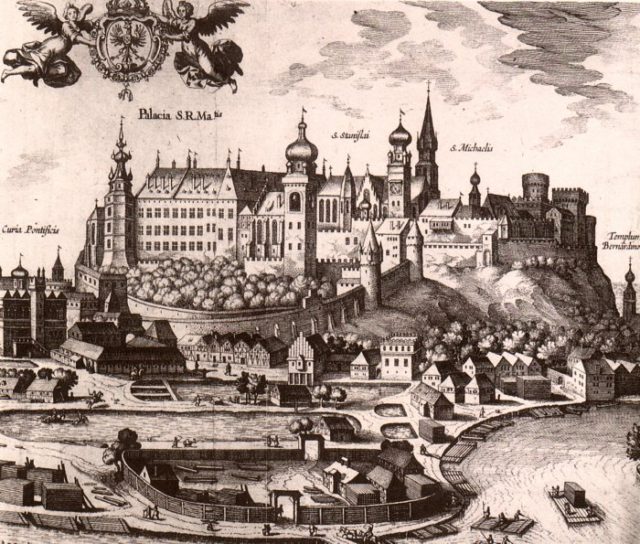 https://en.wikipedia.org/wiki/Sigismund%27s_Chapel#/media/File:Wawel_end_16th_cent.jpg