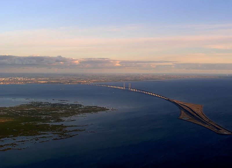 Take the trip across Øresund Bridge