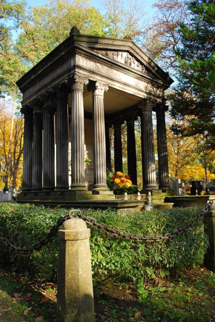 https://commons.wikimedia.org/wiki/Category:Rakowicki_Cemetery#/media/File:Cmentarz_Rakowicki_w_Krakowie_-_panoramio_(3).jpg