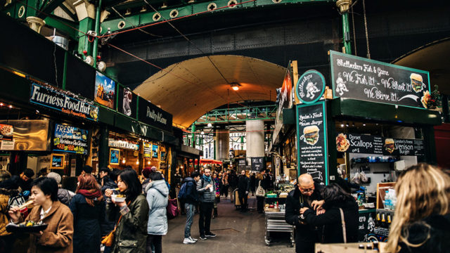 Pay a visit to the Borough Market